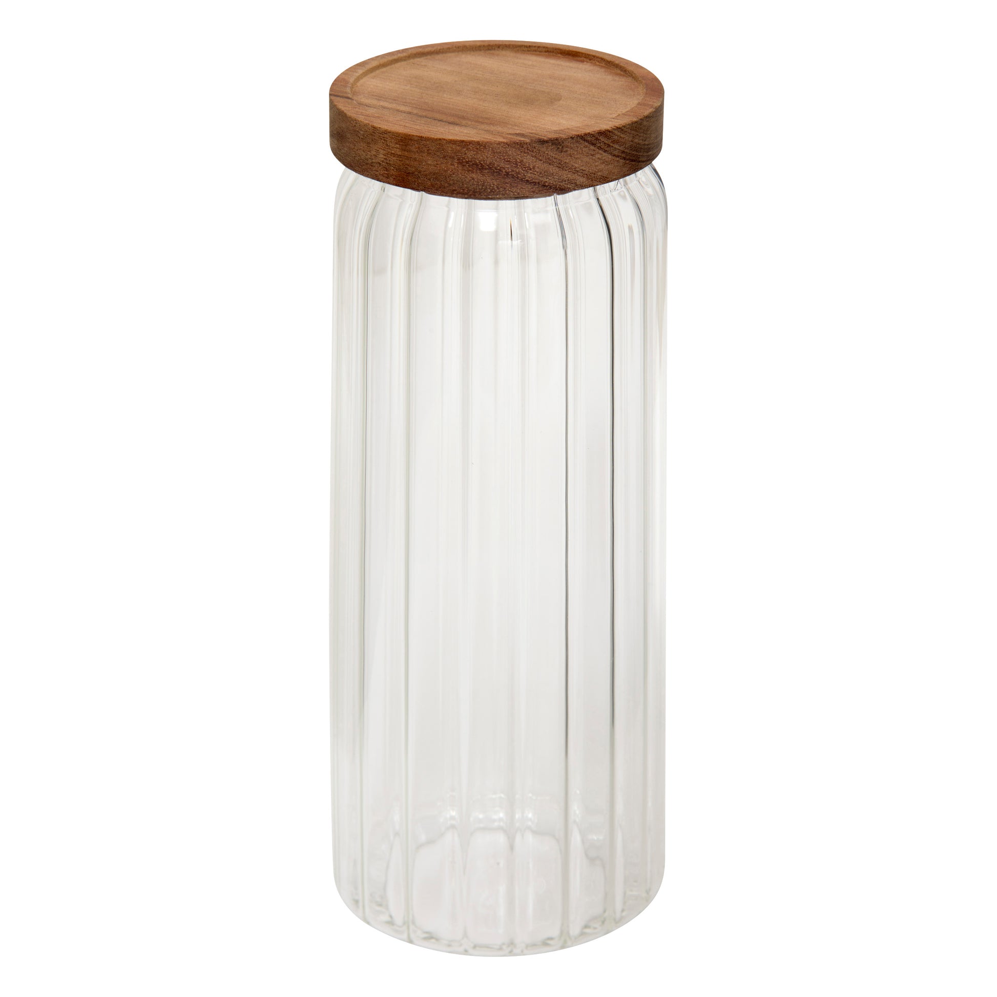 Jar 1.3 L Harmony Glass with Acacia Lid