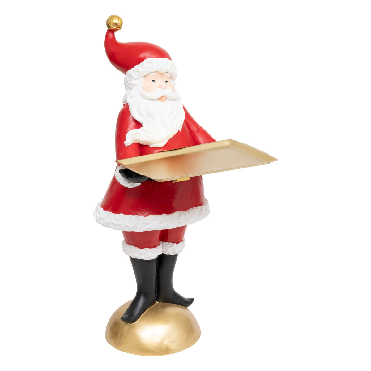 Santa with Tray 97 cm Magnesia Christmas Ornament