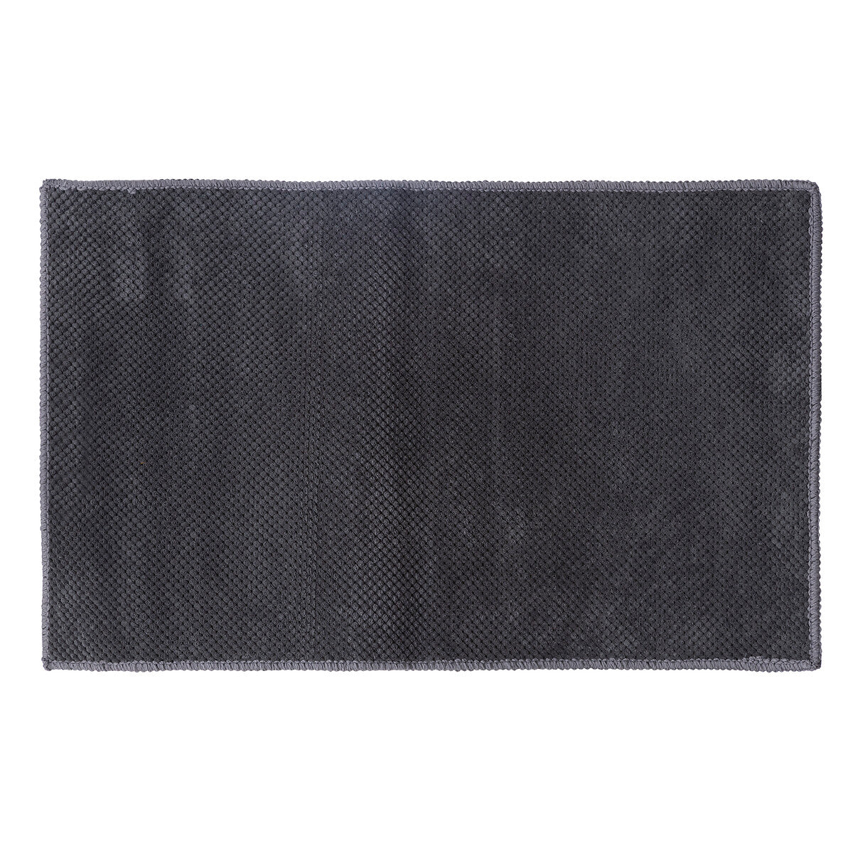 Microfiber Bathroom Rug - Machine Washable, Multiple Colors