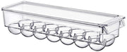 Clear 14 Grid Egg Box, Transparent PET Plastic Fridge Organizer