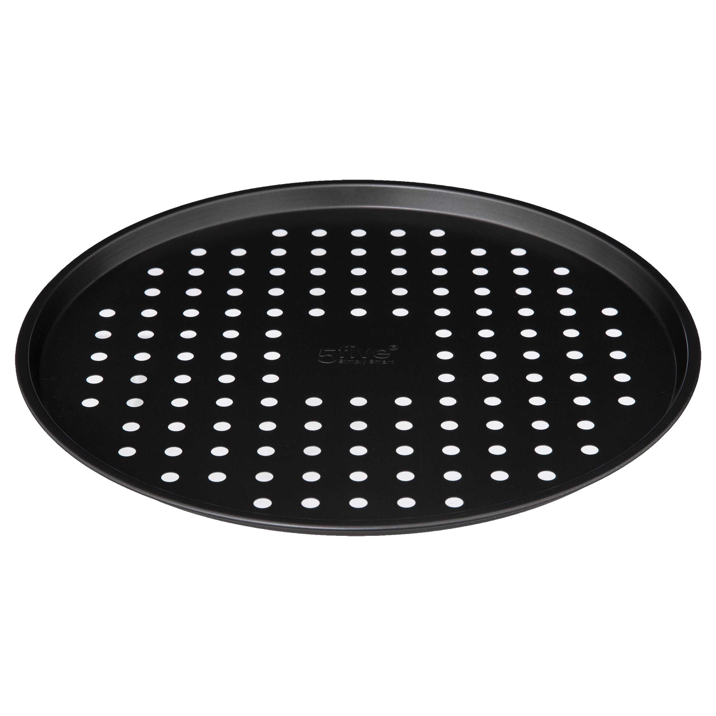 Perforated Metal Pizza Tray - 33 cm Steel Baking Pan