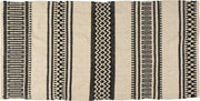 Cotton Rug with All-Over Print, 70 x 140 cm