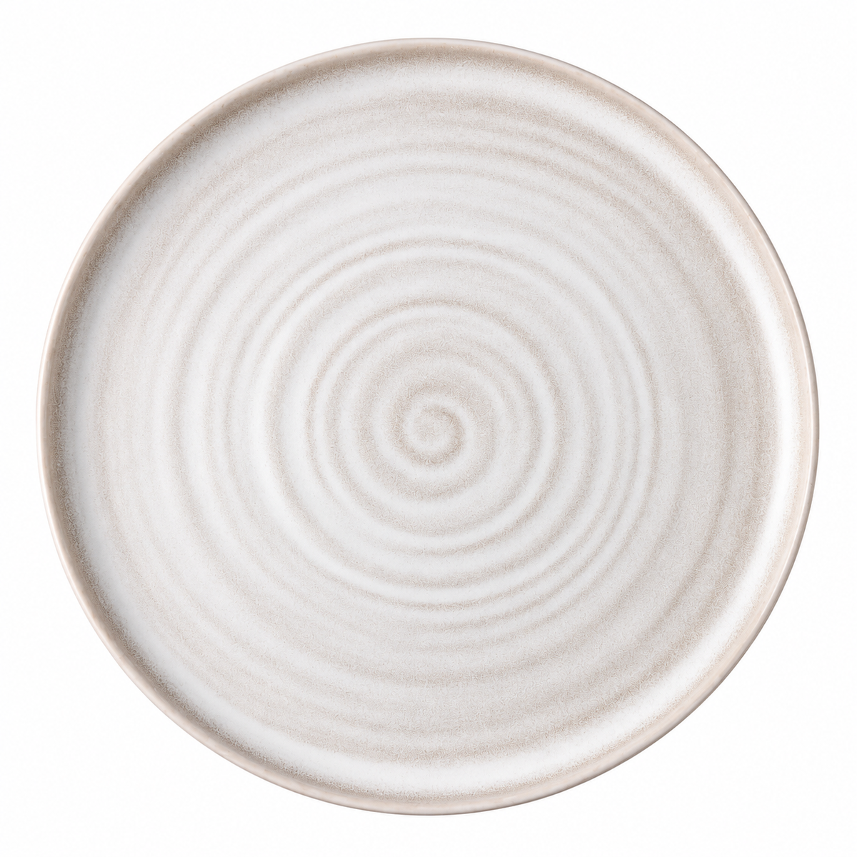 Sandy Spiral Dinner Plate – 26.5 cm