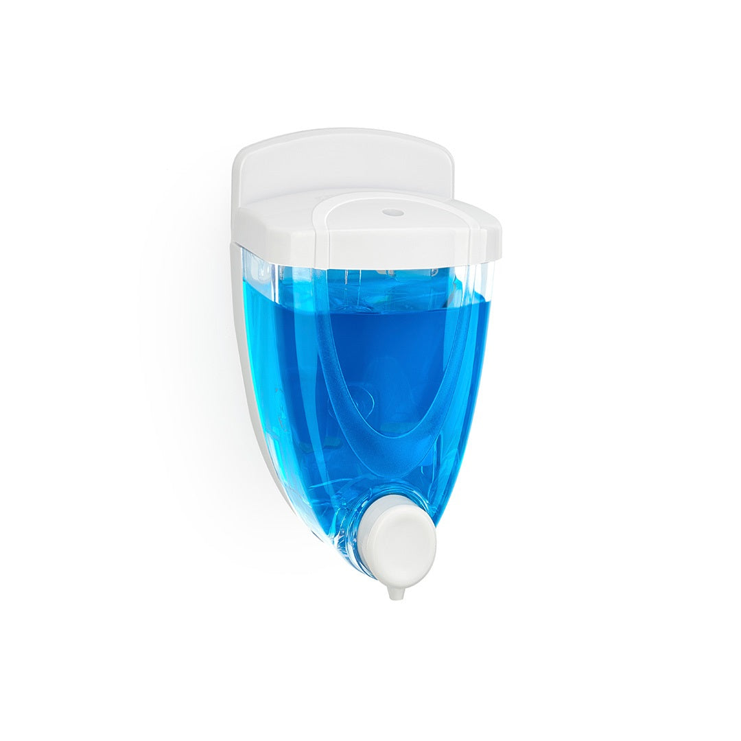 Liquid Soap Dispenser Wall Mounted ABS Plastic Refillable 350ml 650ml