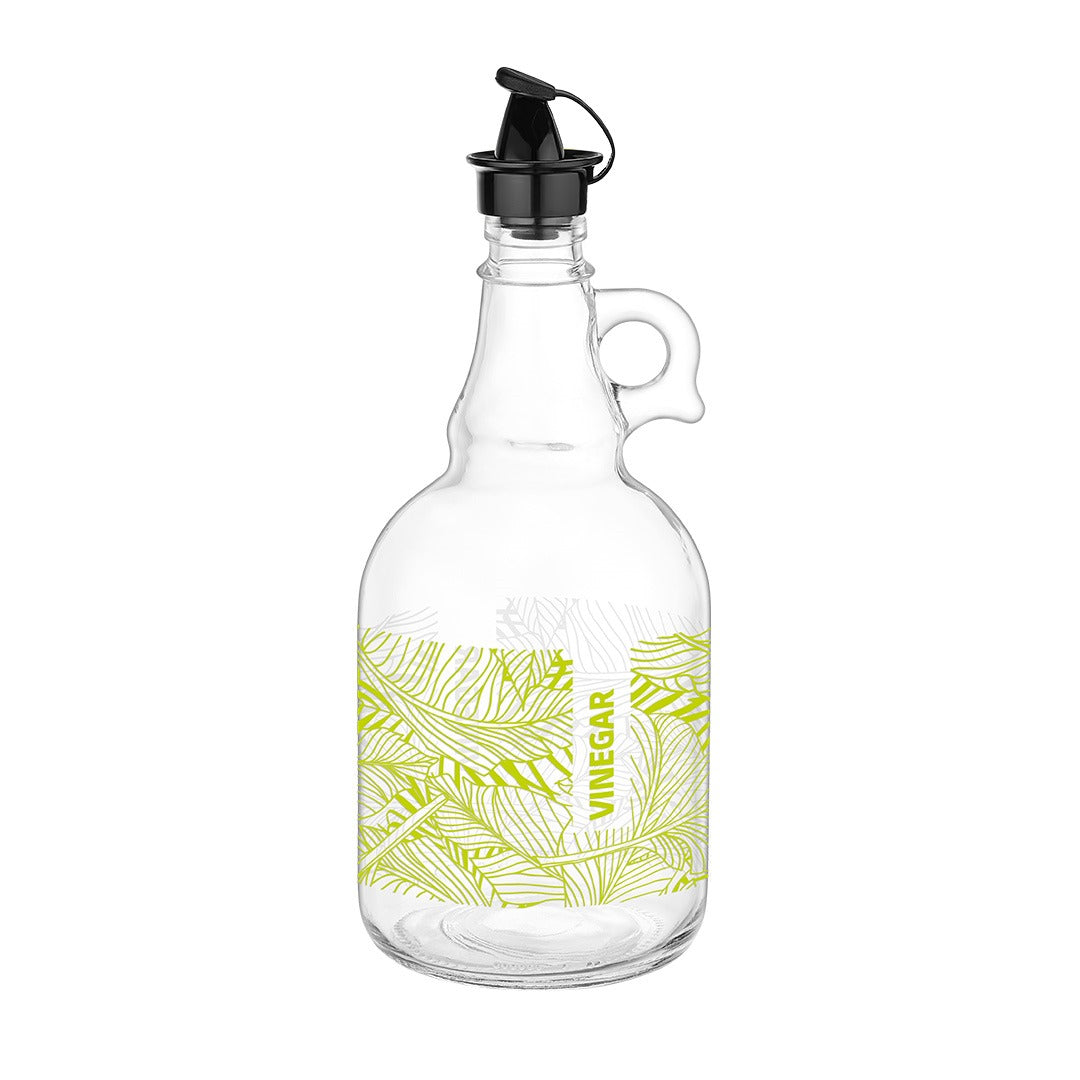 Urla Decorated Glass Oil Bottle