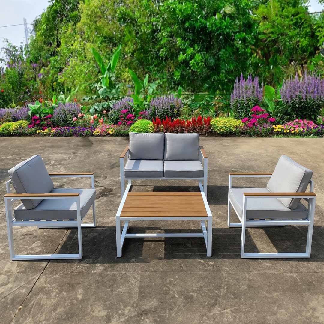 Fandy Outdoor Set - Steel, 4 Pieces