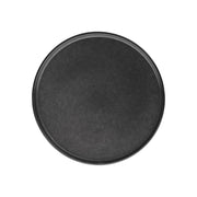 Dessert Terre Inc Plate - Black Gres, 21cm