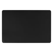 Leather-Effect Placemat - Black, 45x30cm