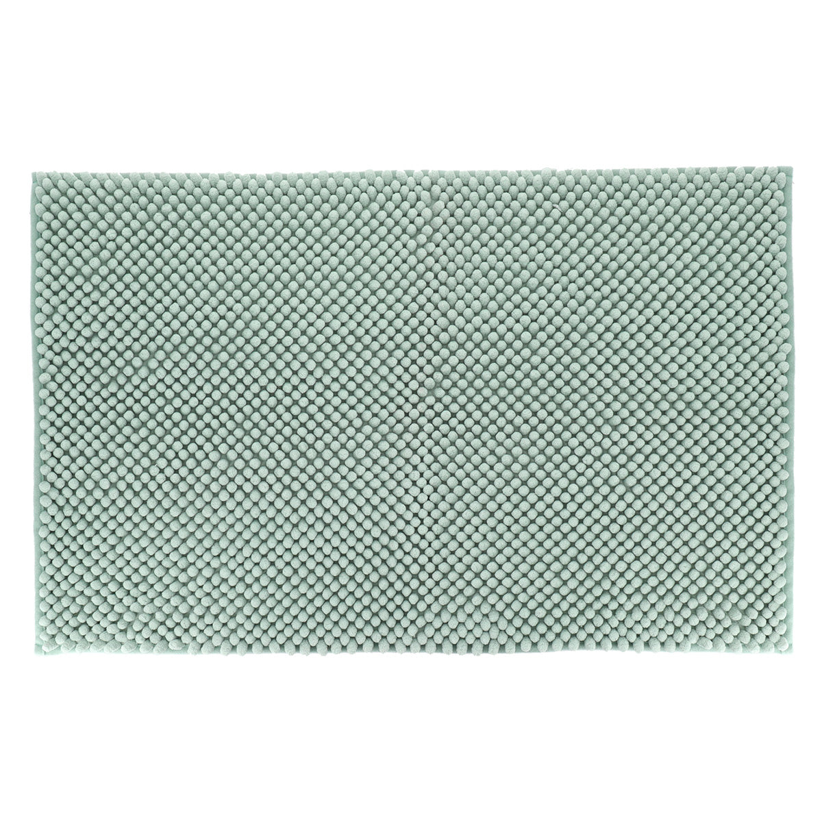 Microfiber Bathroom Mat with Balls, Soft Washable Bath Mat 50x80 cm