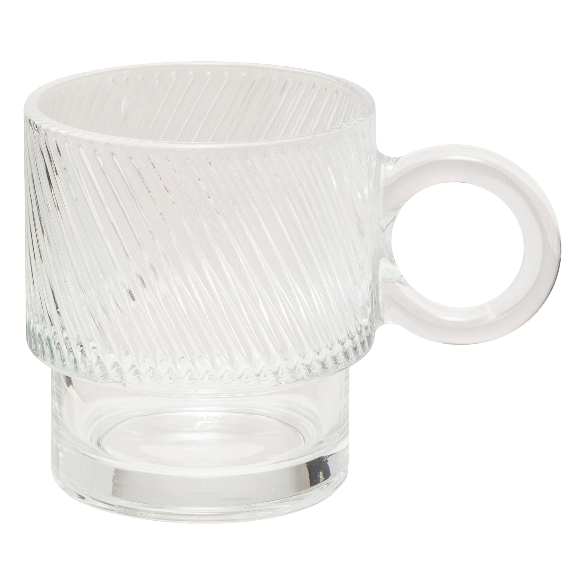 Lorène Mug 30 cl Transparent Glass