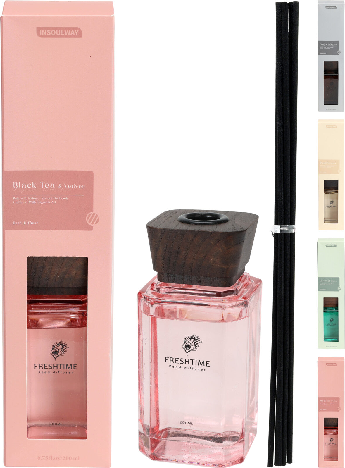 DIFFUSER GLASS - 200ml Aromatic Home Decor