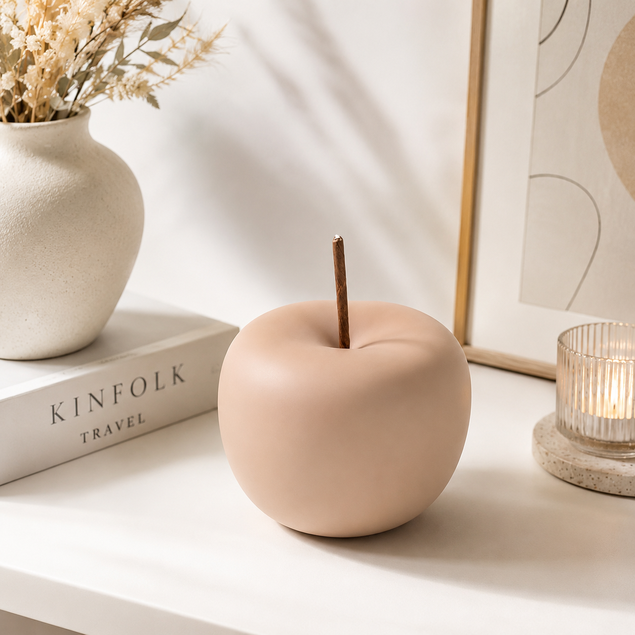 Porcelain Decorative Apple – 16 cm