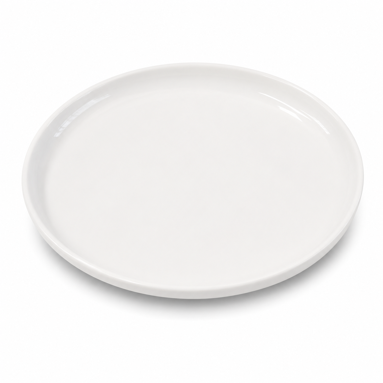 Deep Plate White Porcelain