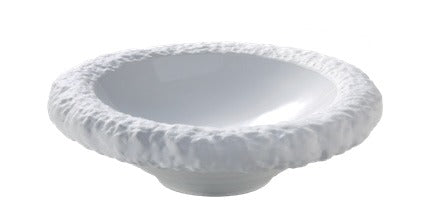 Porcelain Serving Bowl Calcaire Textured Ceramic 20.5 cm Serveware