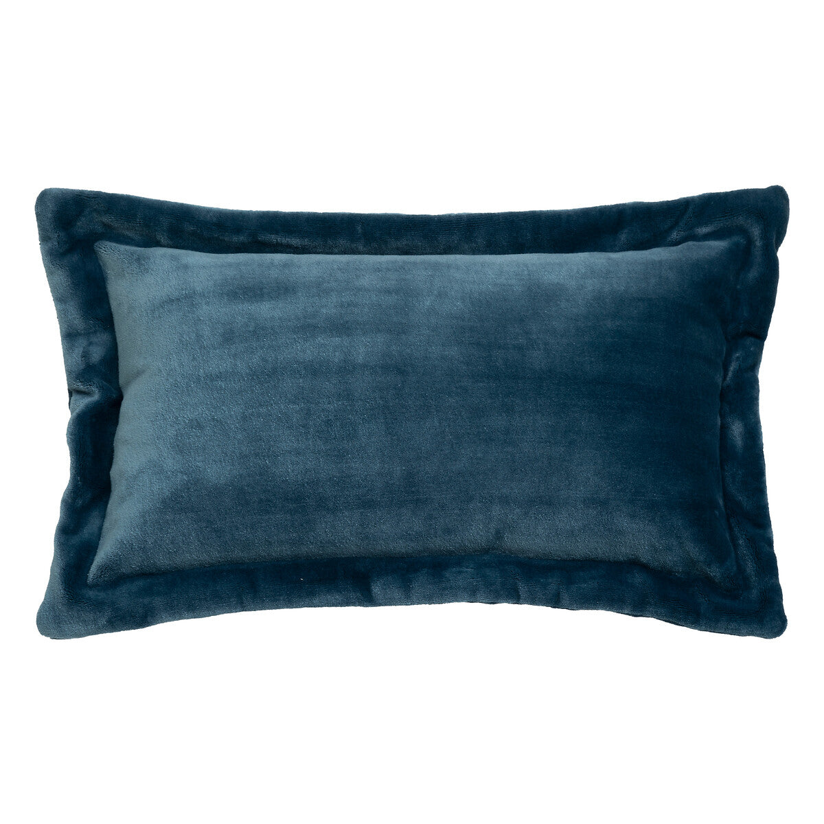 Cuddly Flannel Cushion with Faux Fur Effect