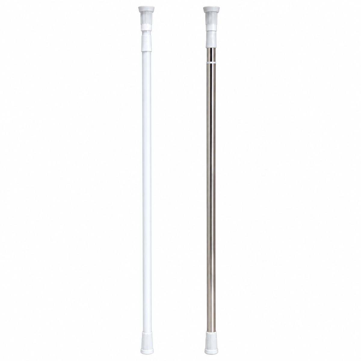 Adjustable Bathroom Curtain Bar 140–255 cm