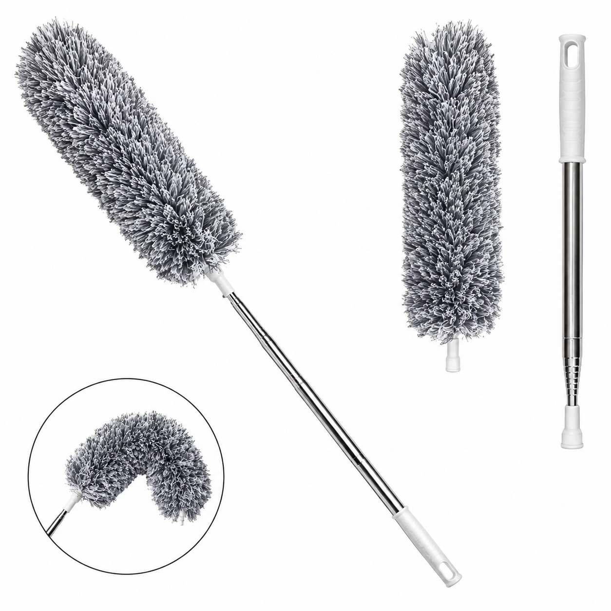 Telescopic & Flexible Microfiber Magic Duster
