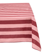 Cherry Tablecloth - Rectangular Cotton Striped 250 x 150 cm