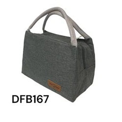 Insulated Kids' Cooler Bag, Grey