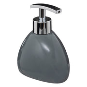 Silk Colors Concrete Soap Dispenser – 300ml Stoneware, Chrome Pump