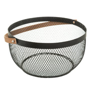 Mesh Fruit Basket - Stylish Metal Design for Kitchen