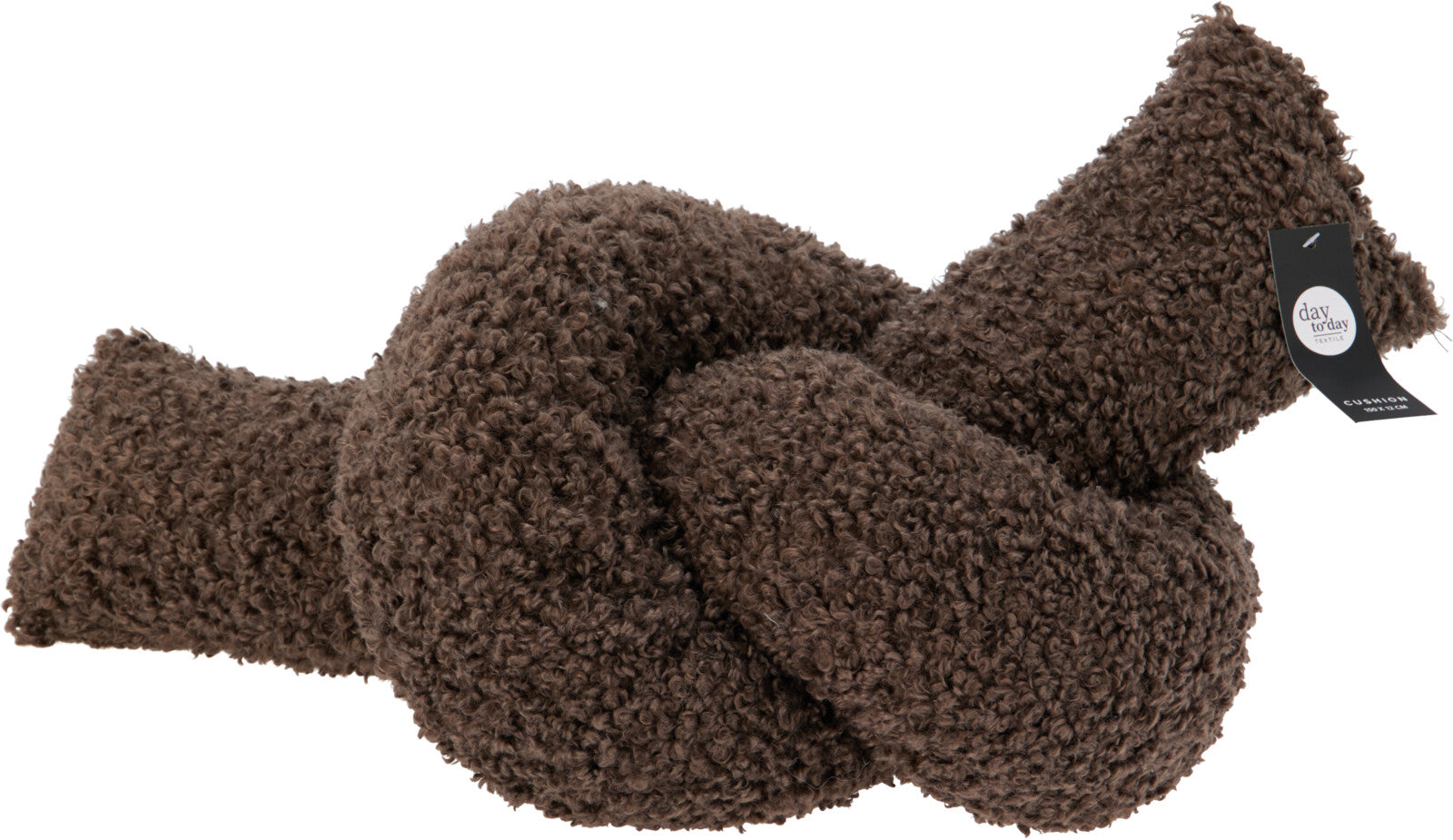 Cushion Knot Teddy Knitted Polyester Cushion, 50 cm Diameter