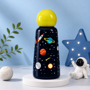 Skittle Bottle Mini 300ml Planets Design Stainless Steel Kids Bottle