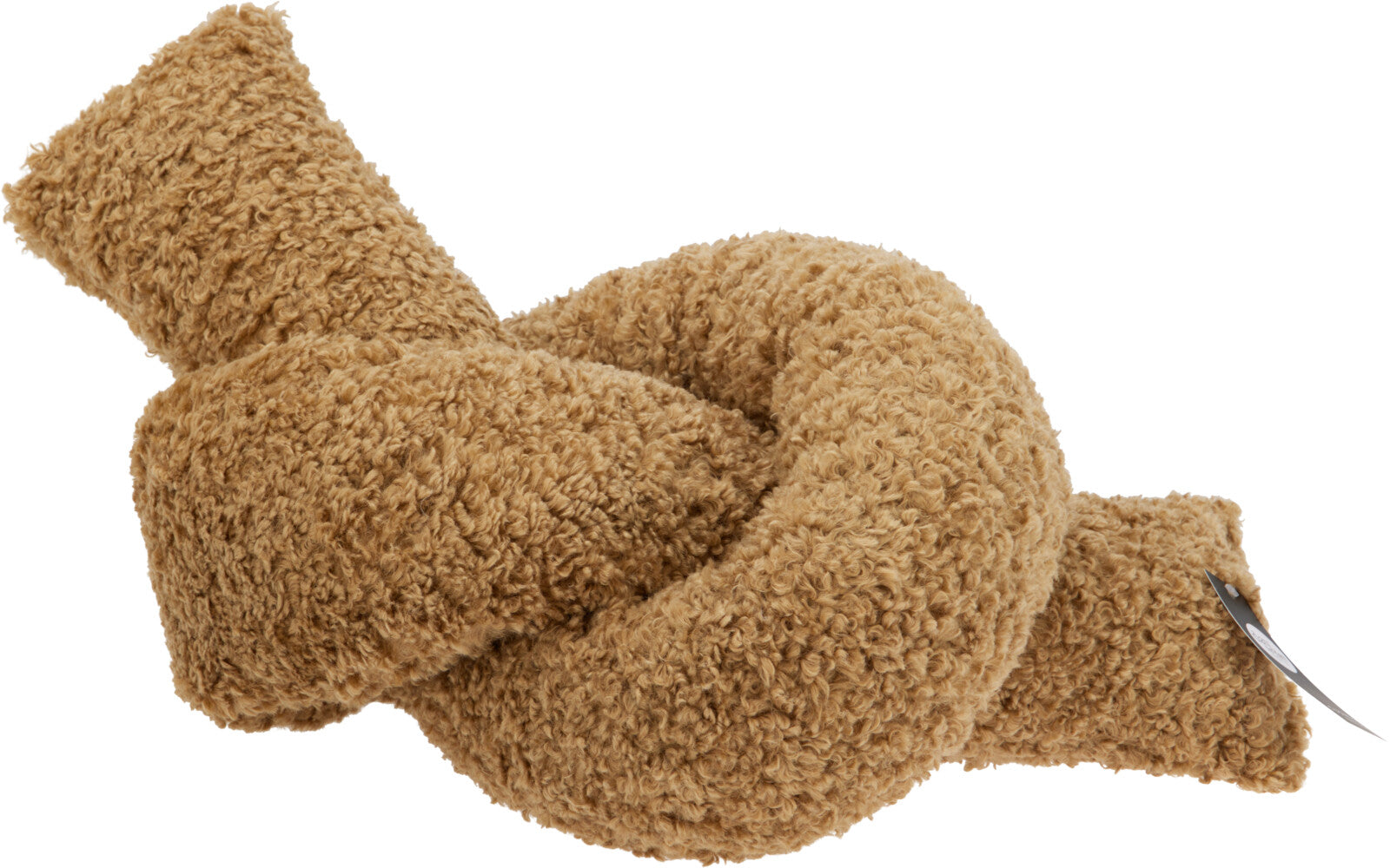 Cushion Knot Teddy Knitted Polyester Cushion, 50 cm Diameter