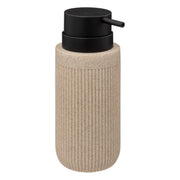 SOAP DISPENSER LIN ONYX - Stylish Polyresin Pump