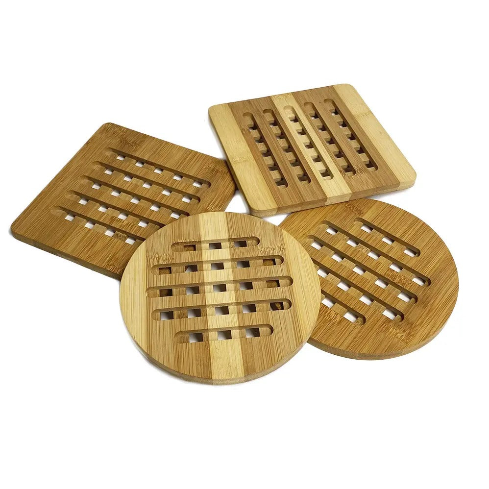 Heat-Resistant Wooden Trivet