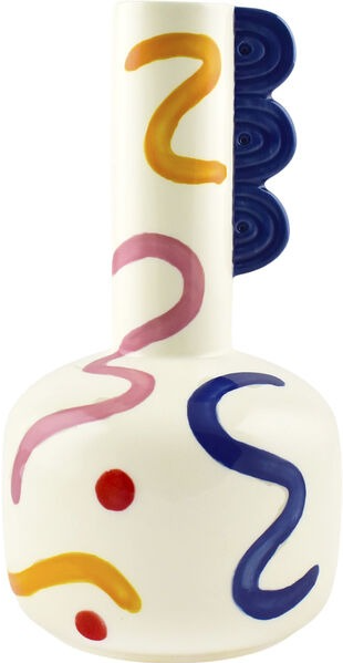 Vase Lucas Hand-Painted Ceramic Home Decoration