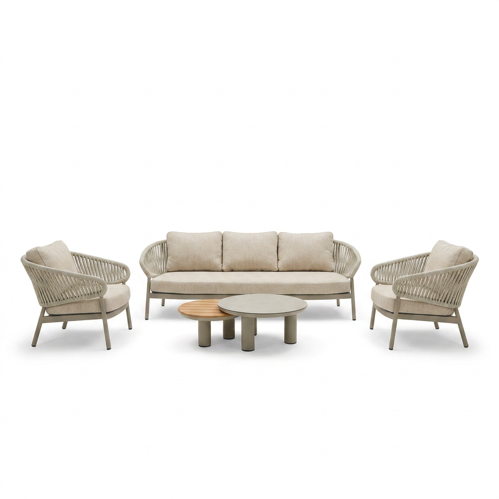 Aluminum Outdoor 5-Seater